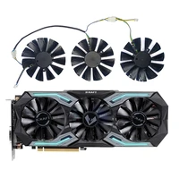 3pcsset dc12v 85mm 4pin geforce rtx 2060 icraft gpu cooling fan for maxsun gtx 1660 super icraft rtx2060 super icraft cooling