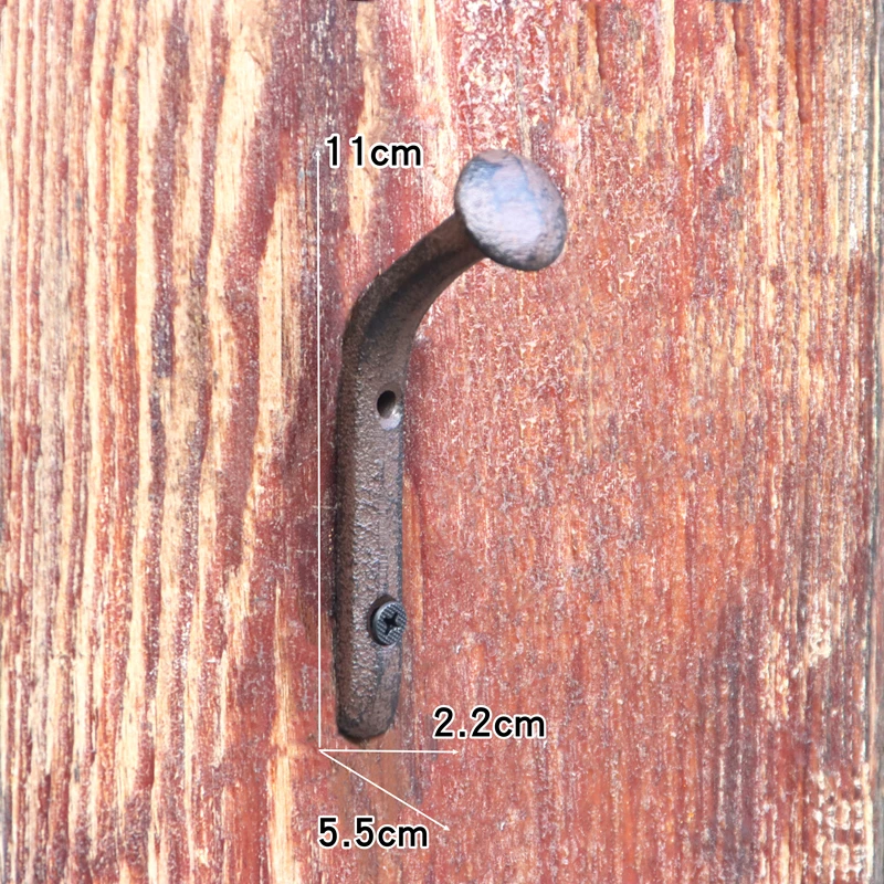 

Винтажные кованые крючки для одежды