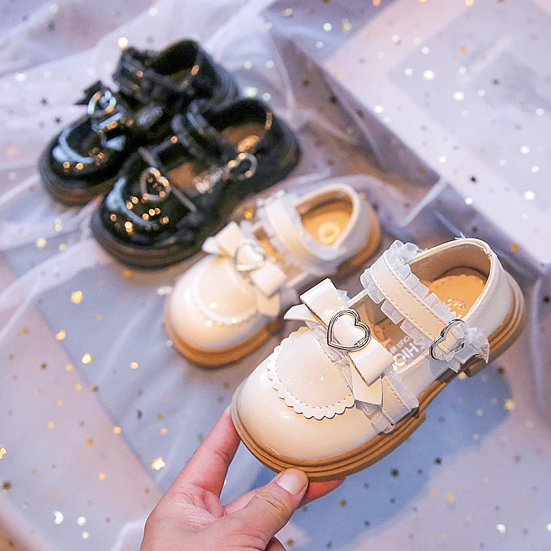 

Кожаные туфли для девочек, Туфли Мэри Джейн, обувь принцессы, весна и осень, детская обувь Lori с мягкой подошвой и мягкой кожей