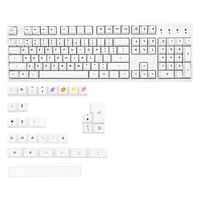 fruits keycap white theme minimalist style cherry profile for 6164687584rk8368796980108 keyboard keycaps