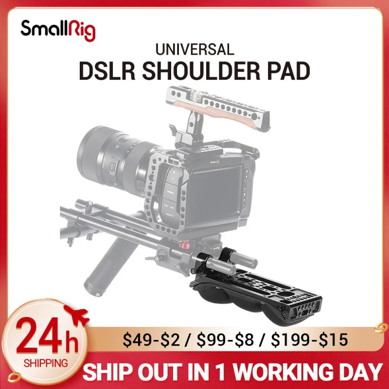 

SmallRig DSLR универсальная Наплечная Подушка с 15-миллиметровым перилом из пены с эффектом памяти