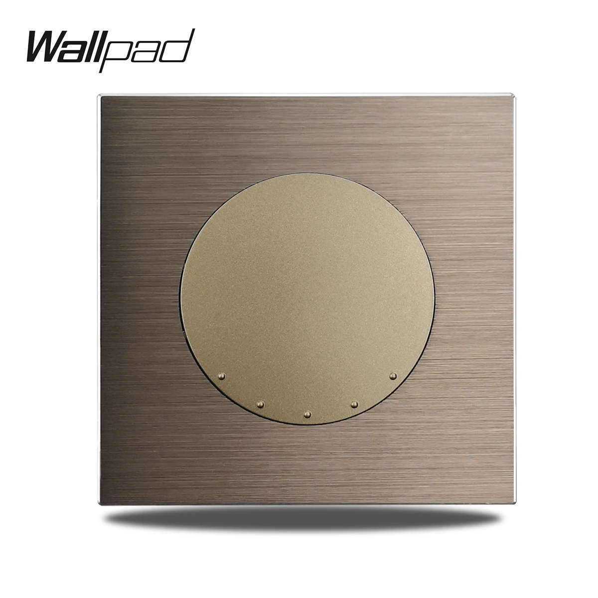 

Мгновенный контактный кнопочный переключатель Wallpad, импульсный переключатель для системы умного дома 12 В 24 В, алюминиевая панель дверного звонка, 4 цвета