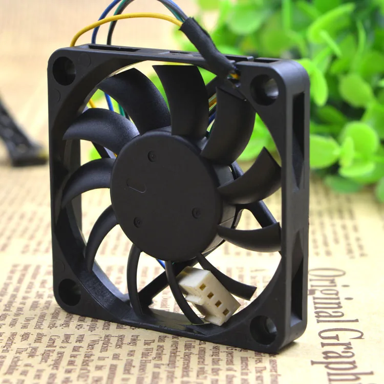 

SHUTTLE 6010 6CM DA06010B12L 12V 0.17A 4-WIRE PWM SPEED CONTROL / ULTRA THIN / FAN