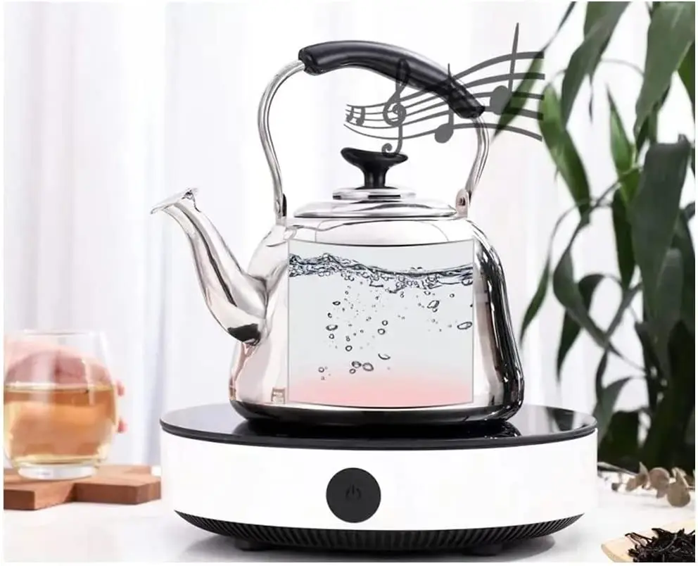

Chaleira em Inox 1 Litro com Infusor e Apito