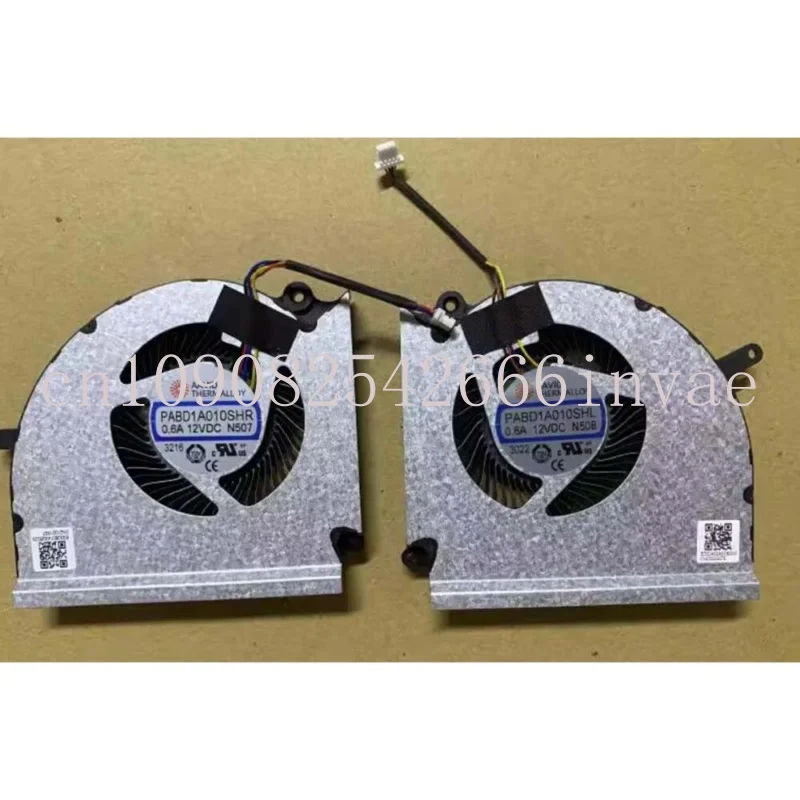 Для MSI 17S1 17S2 GE78H GP78H вентилятор процессора и графического PABD1A010SHR N507 PABD1A010SHL N508