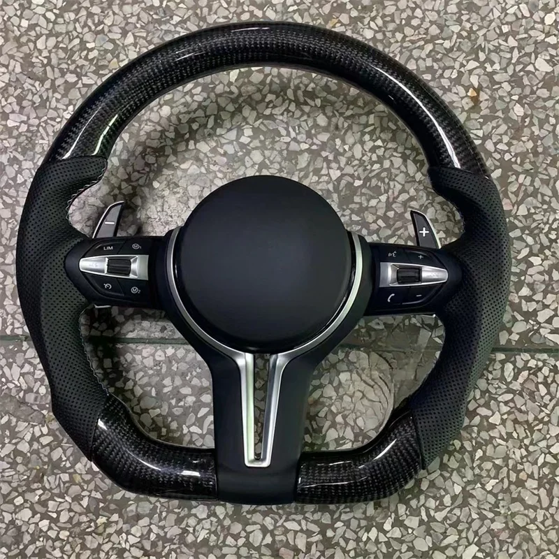 Автомобильный руль с рычагом переключения передач для BMW M Sport F-шасси F80 F82 F87 F12 F13 F86