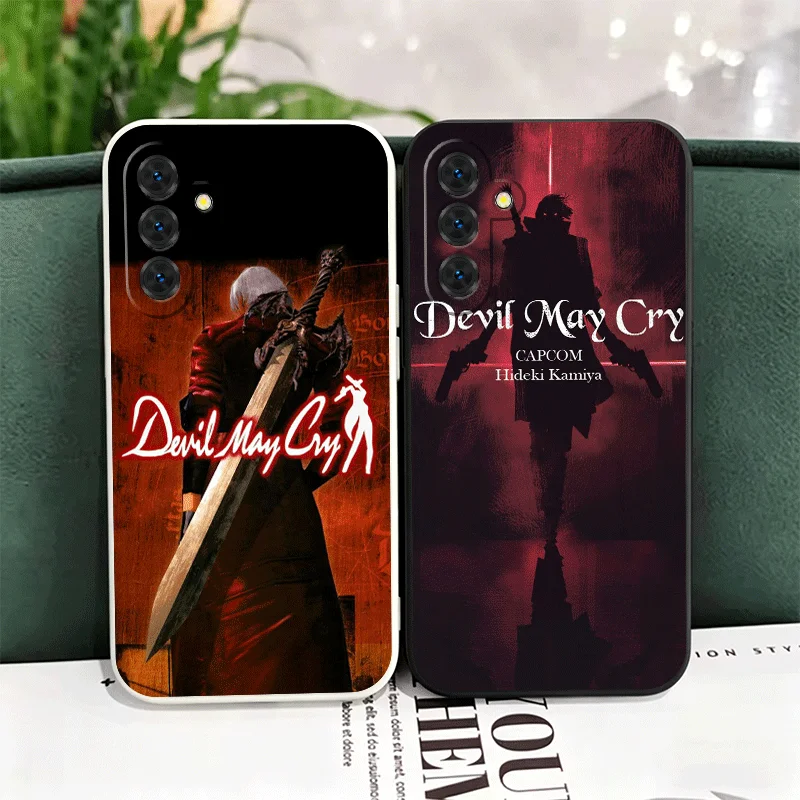 Фото Мягкий чехол для телефона D-Devil M-May Cry 5 для Samsung A17 A16 A15 A14 A13 A57 A56 A55 A54 A53 A37 A26 A25 A24 A23 A36 A35 A34 A33 Coup №2