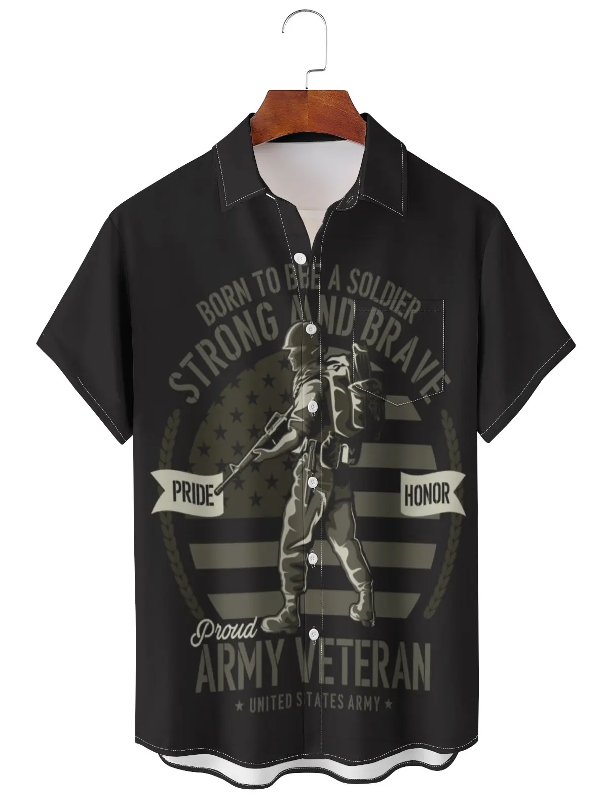 Мужские рубашки Летние Гавайские 2024 новые уличные повседневные мужская одежда в