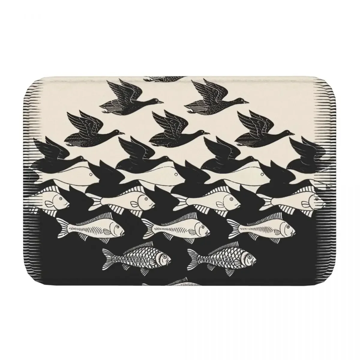 Коврик для ванной с изображением неба и воды мауриса