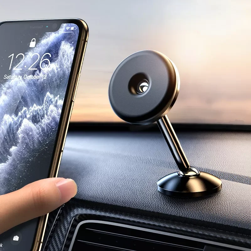 

NEW2023 Metal Holder Stand For Car Mobile Cell Air Vent Mount Magnet GPS 11 Pro Xs Max