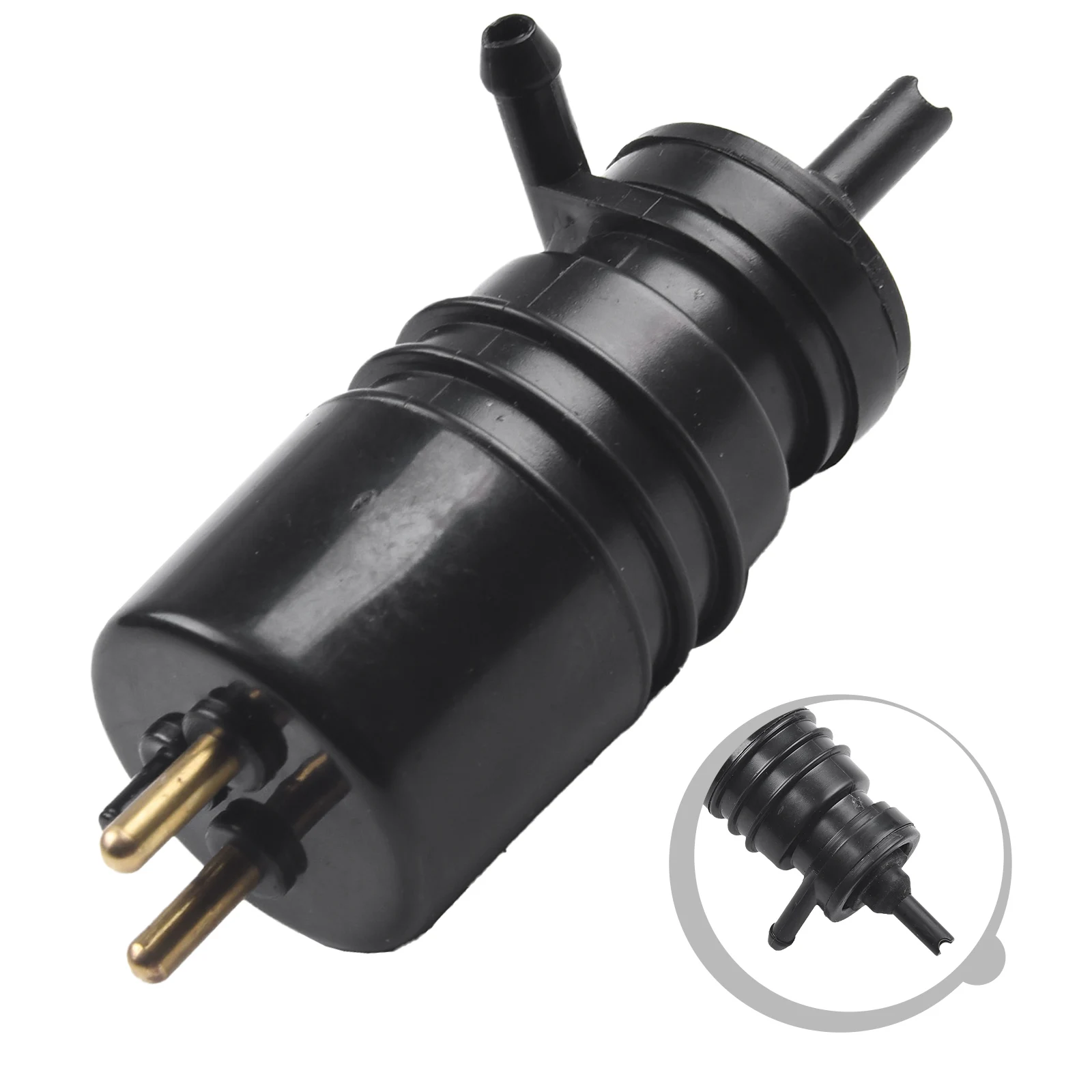 Насос омывателя лобового стекла новый черный для Benz W123 W124 W126 Mercedes-Benz W201