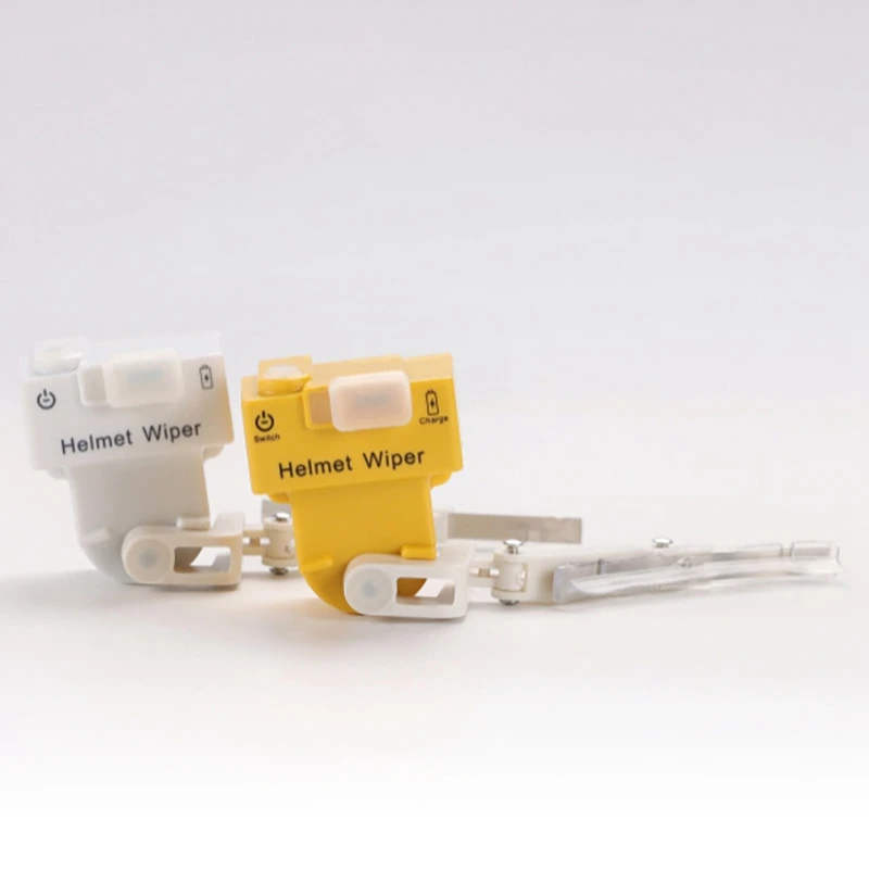 

Motorcycle Helmet Wiper Electric Car Helmet Wiper Dual Gear Adjustable Flexible Safe