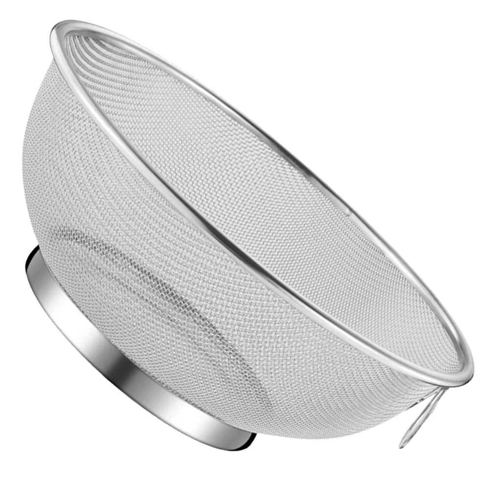 

Filter Small Fine Mesh Strainer Sifter Stainless Steel Colander Sieve Strainers Kitchen Food Rice Drainer