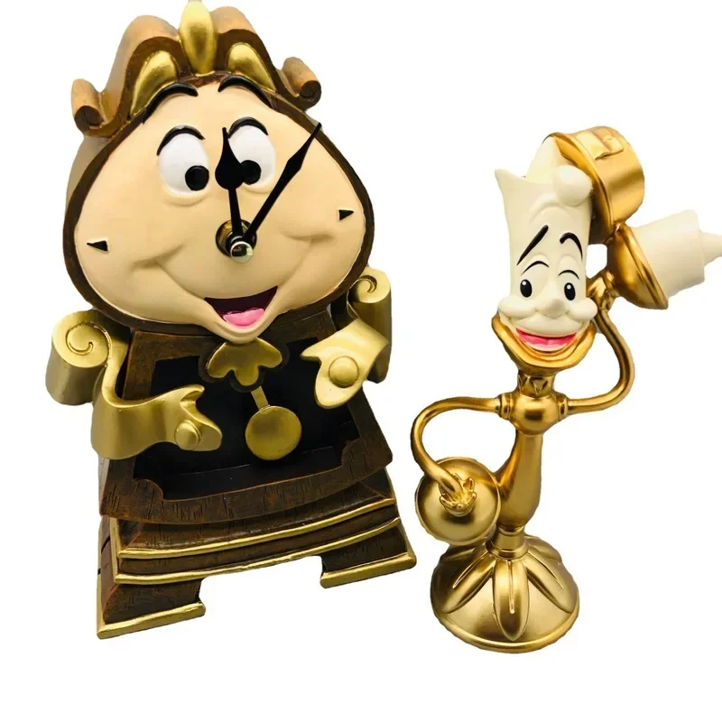 24 см Disney Красавица и Чудовище Когворт Мистер Часы Фигурка Коллекция Украшения