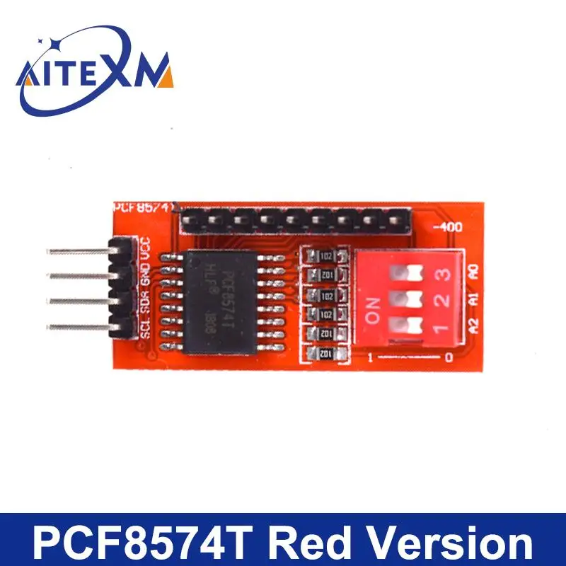 Плата адаптера PCF8574 PCF8574T I/O для IIC I2C TWI последовательный интерфейс SPI LCD 1602 2004 |