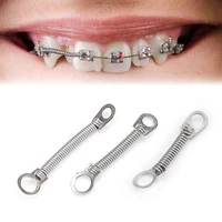 10pcsbag orthodontic closed coil spring niti close coil spring dental accessory 3 different sizes dental orthodontics treatment