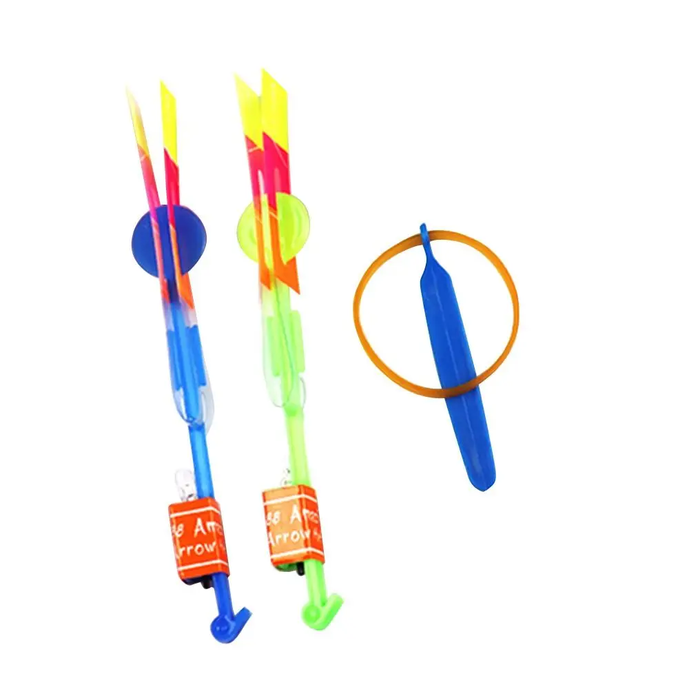

4PCS Activity New Design Gifts Outdoor LED Light Up Toys For Kid Children Night Game Toy LED Sling Heli Stocking Filler