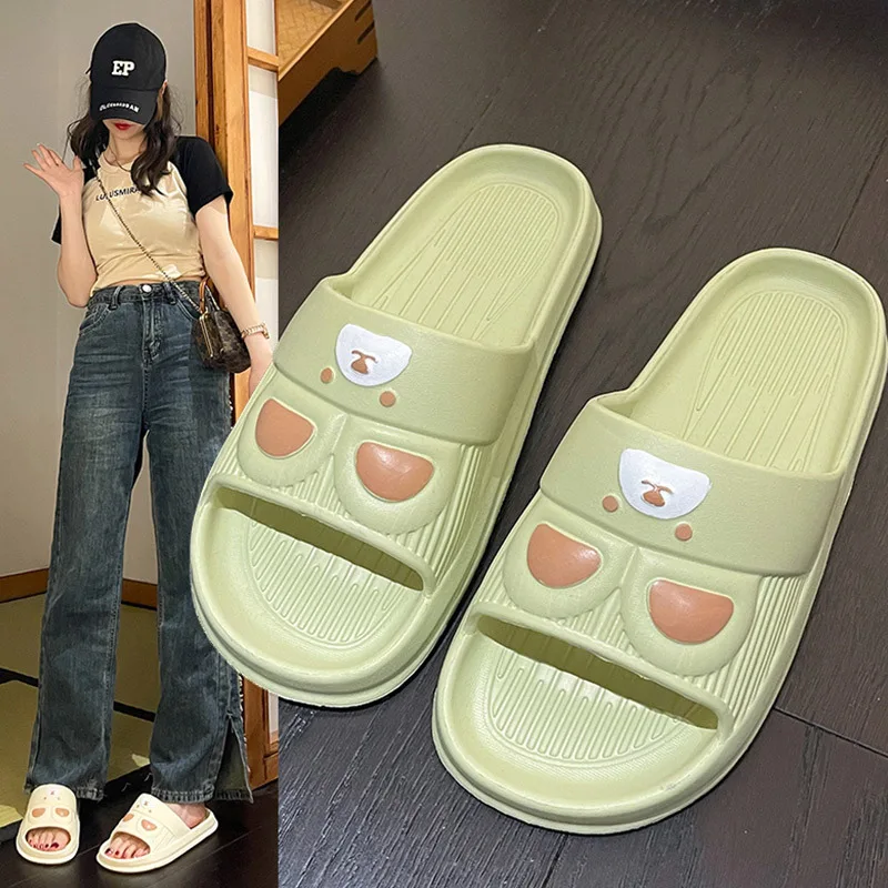 

Шлепанцы CO29 на мягкой подошве для мужчин и женщин, Нескользящие тапочки для дома и ванной, лето 2023