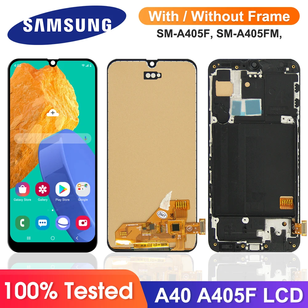 

AAA+ Quality Display Screen for Samsung Galaxy A40 A405 A405F A405FN/DS A405F/DS Lcd Display Touch Screen Digitizer Assembly