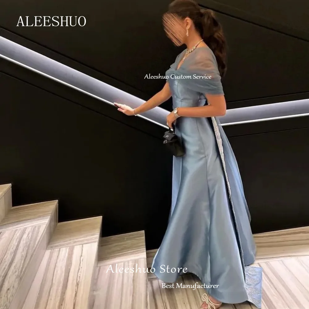 Рисунок 5 - Женское атласное вечернее платье Aleeshuo