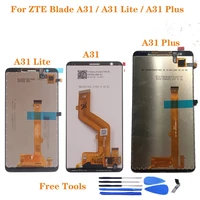 original for zte blade a31 2021 a31 plus lcd display touch screen digitizer assembly for zte a31 lite screen repair kit