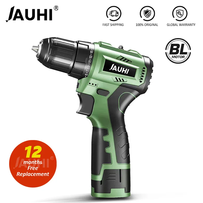 

Шуруповерт электрический бесщеточный, 16 В, 3/8 дюйма