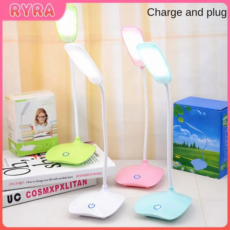 

Led Tube Night Light 3.6w Rechargeable Reading Lamp Study Bedside Lamp Home Decor Creative Eye Protection Lamp Pp Room 5v