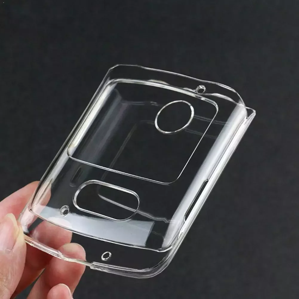 

Shockproof Phone Case Transparent Crystal Ultra-thin Upper 5G Razr Phone Folding Cover Lower And For Moto Back Cover H4W8