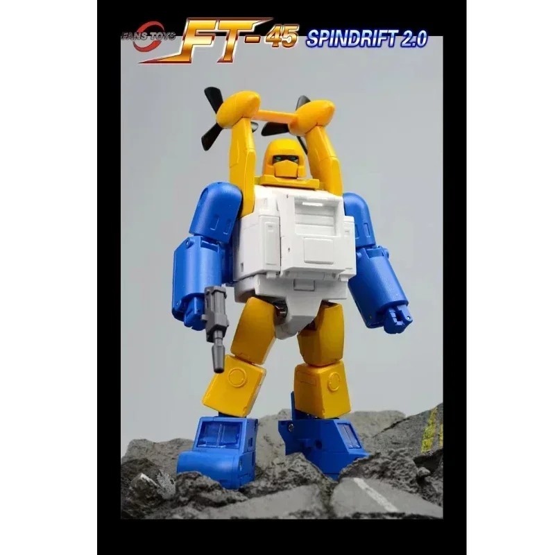Фото В наличии: Фигурка FansToys FT-45 FT45 Spindrift Seaspray Version 2.0, трансформируемая модель робота от стороннего производителя, с коробкой. №5
