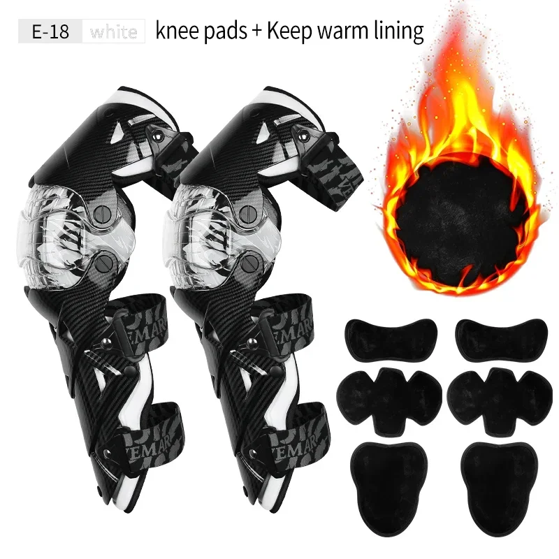 

VEMAR E-18 мотоциклетный наколенник, защитные механизмы для мотокросса, противоскользящие наколенники, защита тела, защита ног, наколенники для мотоцикла