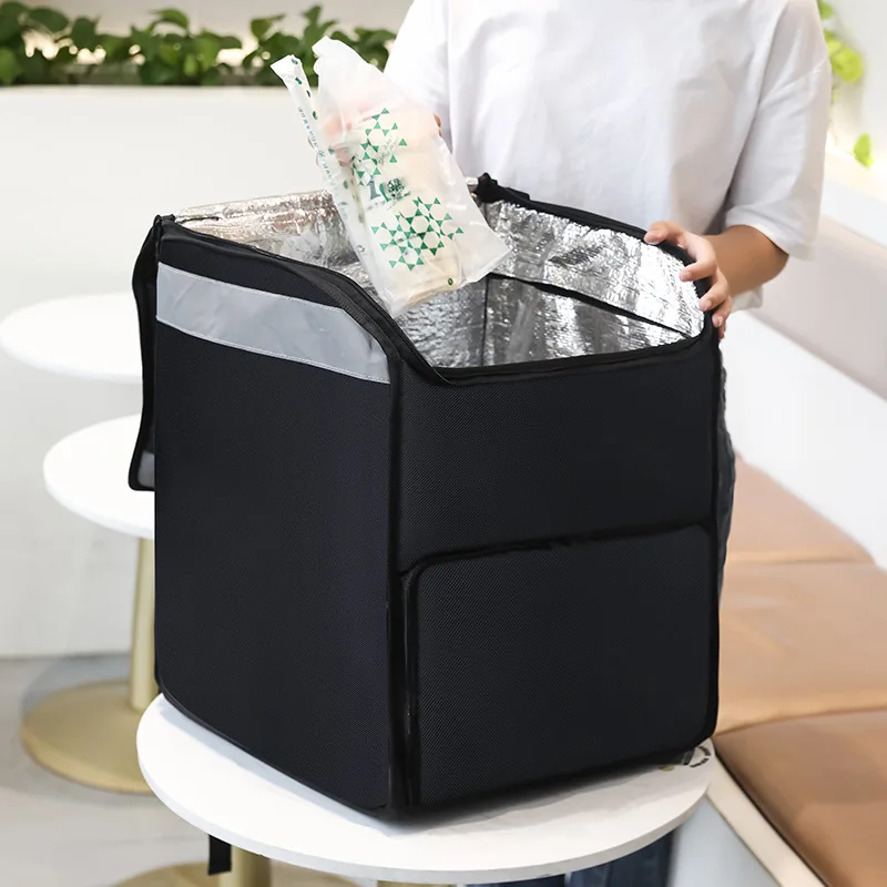 

Meituan Takeout Box, Insulated Refrigerated Box, Double Shoulder Layered Delivery Box, Rider Supermarket Delivery Box, Waterproo