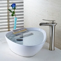 manufacturers wholesale european hot and cold wash basin bathtub below the stage bake paint antique waterfall faucet