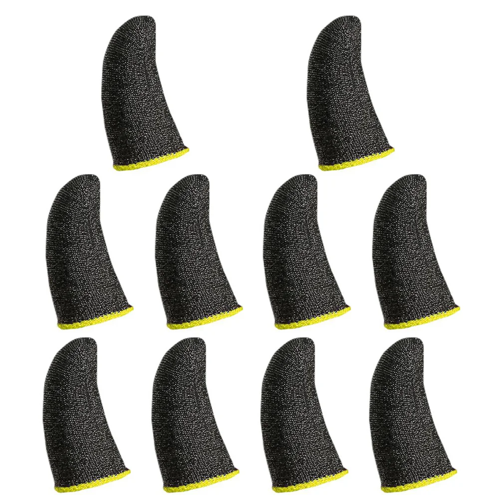 

Finger Sleeves Game Sleeve Mobile Thumb Cover Gaming Covers Fabric Gloves Anti Touchscreen Controllers Sweat Fingertip Cots Tube