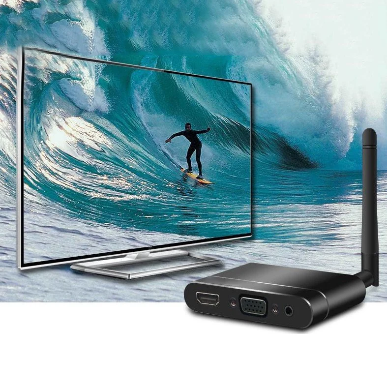 Беспроводной Wi-Fi HD HDMI VGA AV адаптер дисплея Miracast Airplay DLNA экран зеркальное