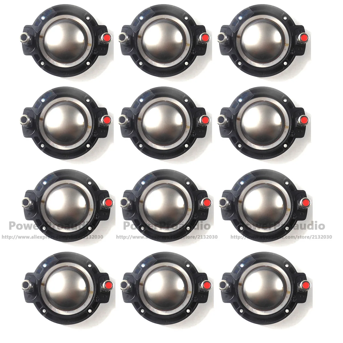 12x Diaphragm For Eighteen 18 Sound Repairkit Kit ND1070 ND1090 HD1050 8 ohm CCAR Flat Wire 44.4MM