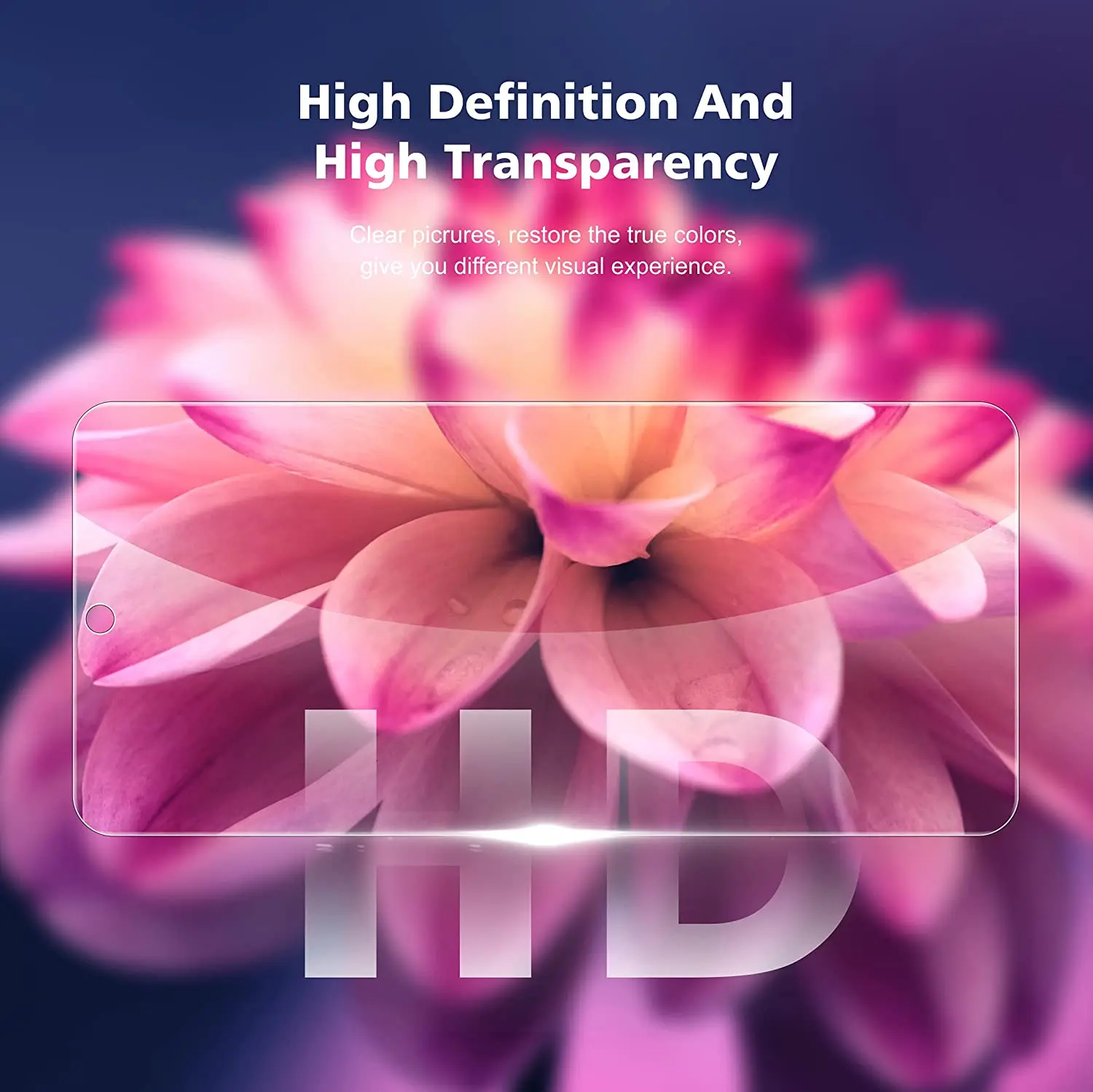 2/4Pcs Screen Protector Glass For Samsung Galaxy S21 FE 5G Fingerprint Unlocking Tempered Glass Film