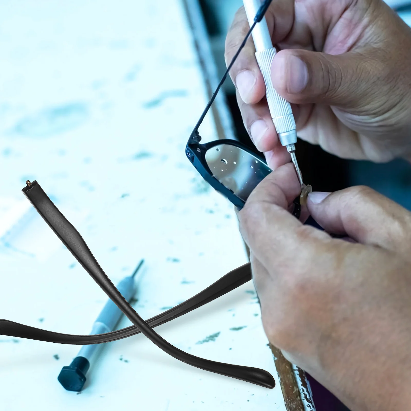 Кронштейн для ног очков комплект ремонта запасная оправа детали храма ножки