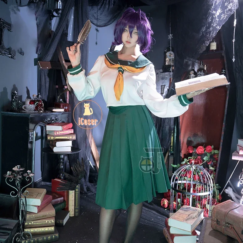 Hiiragi Utena Косплей Костюм Парик Аниме Gushing Over Magical Girls Magia Baiser Униформа Платье JK