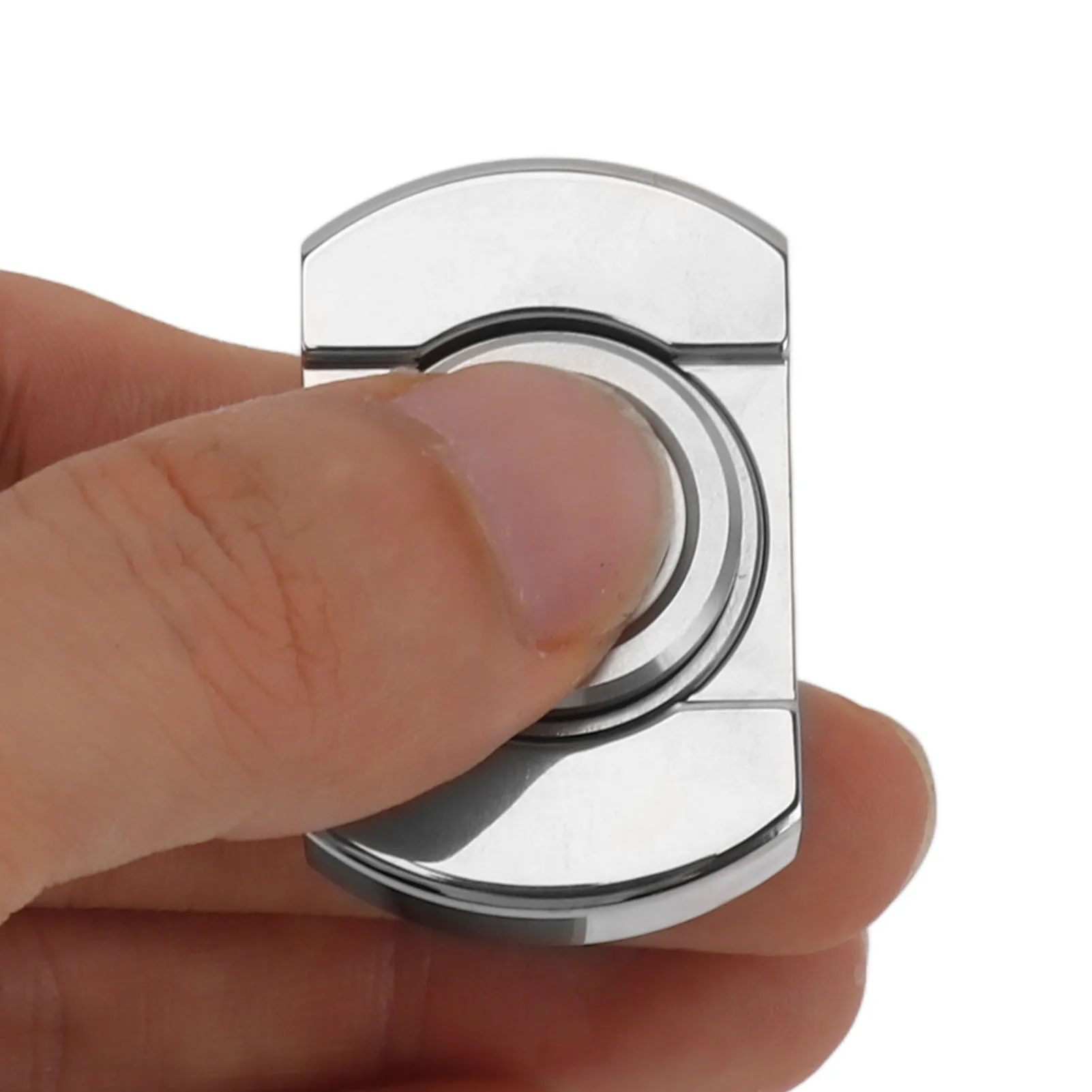 

Metal Rotating Push Slider Toy Autism Anxiety Stress Relief Fingertip Rotating Sensory Toy ADHD Decompression Fidget Toy