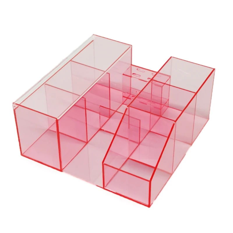 

Acrylic Clear Eyelash Grafting Tools Storage Box Beauty Eyelashes Organizer Case