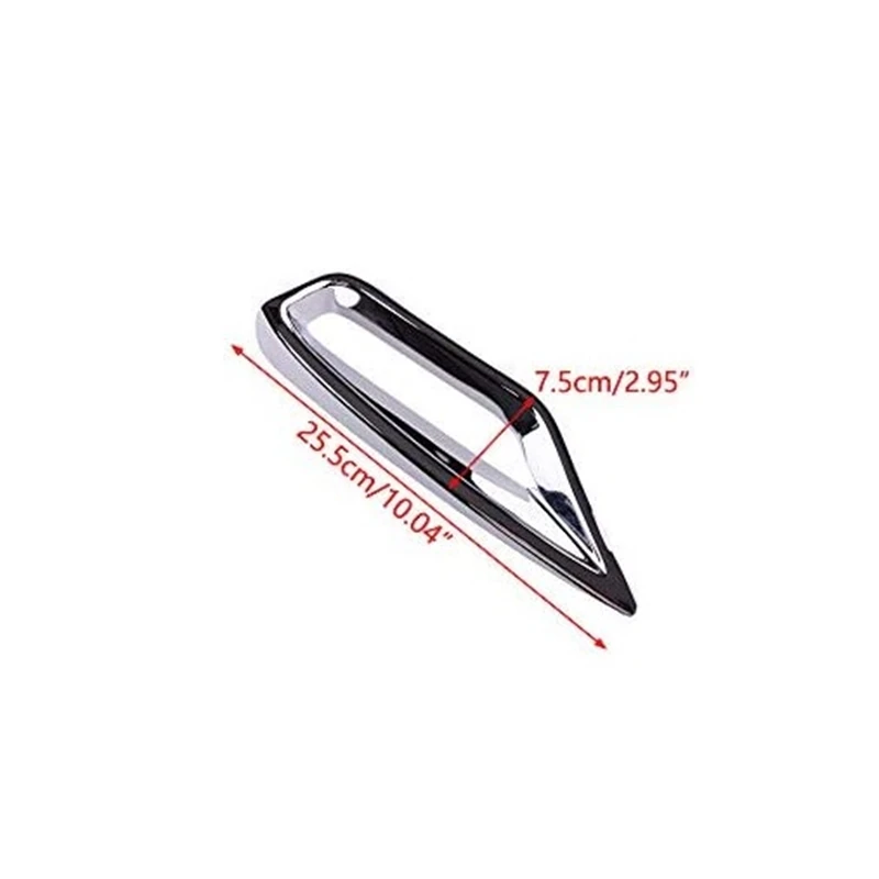 Хромированная накладка на переднюю противотуманную фару для Lexus RX300 RX350 RX450h RX350L