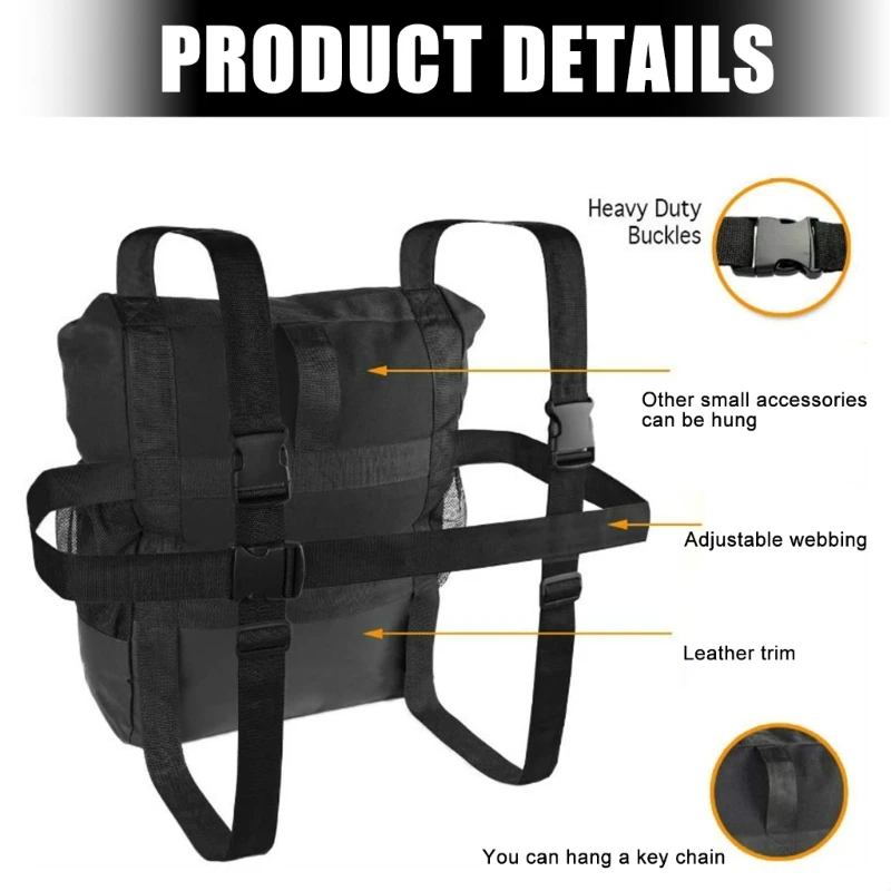 Сумка для хранения Водонепроницаемая сумка мусора на задней двери Мешок