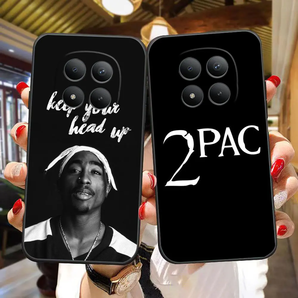 Фото Чехол для телефона Xiaomi Redmi Note 15 14 13 12 12S 11 11T 11S 10 10S 9 Pro PLUS, чехол-накладка 2pac Tupac Yinuoda Rapper №1