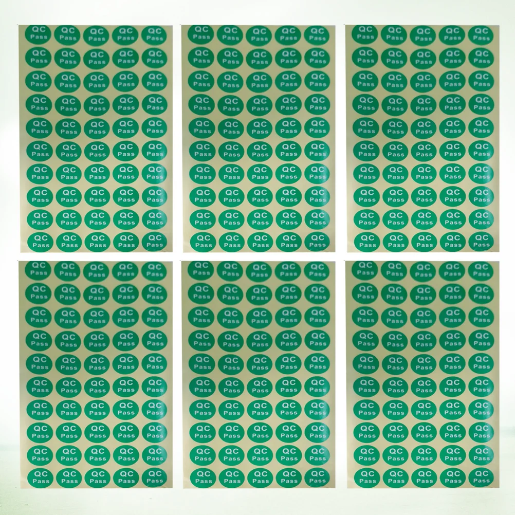 

Наклейка s этикетки наклейки контроль качества запас точка зеленый проверка пройденная проверка знак проверка Подарок Круглый Круг