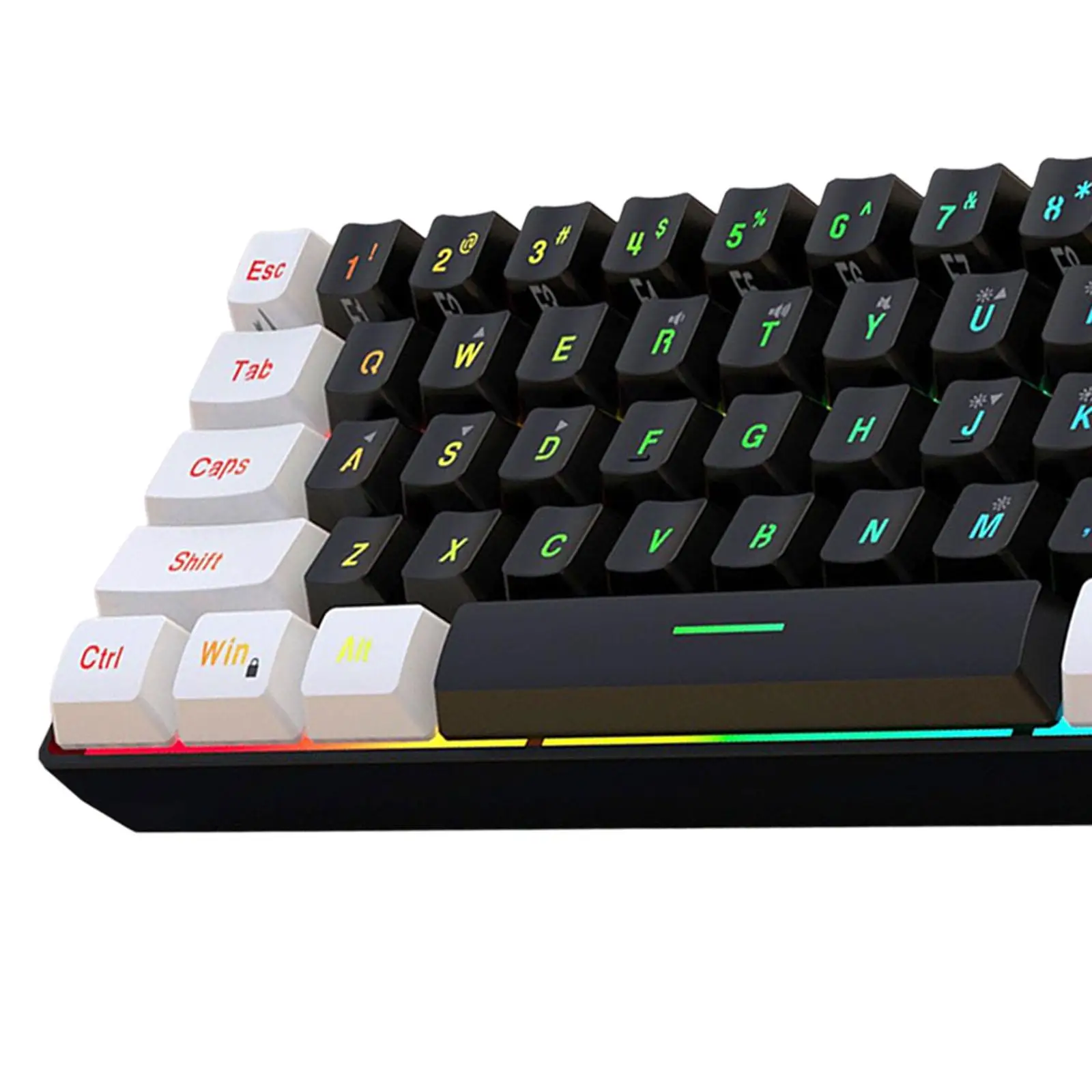 

Клавиатура игровая Механическая с RGB-подсветильник кой, 5 режимов