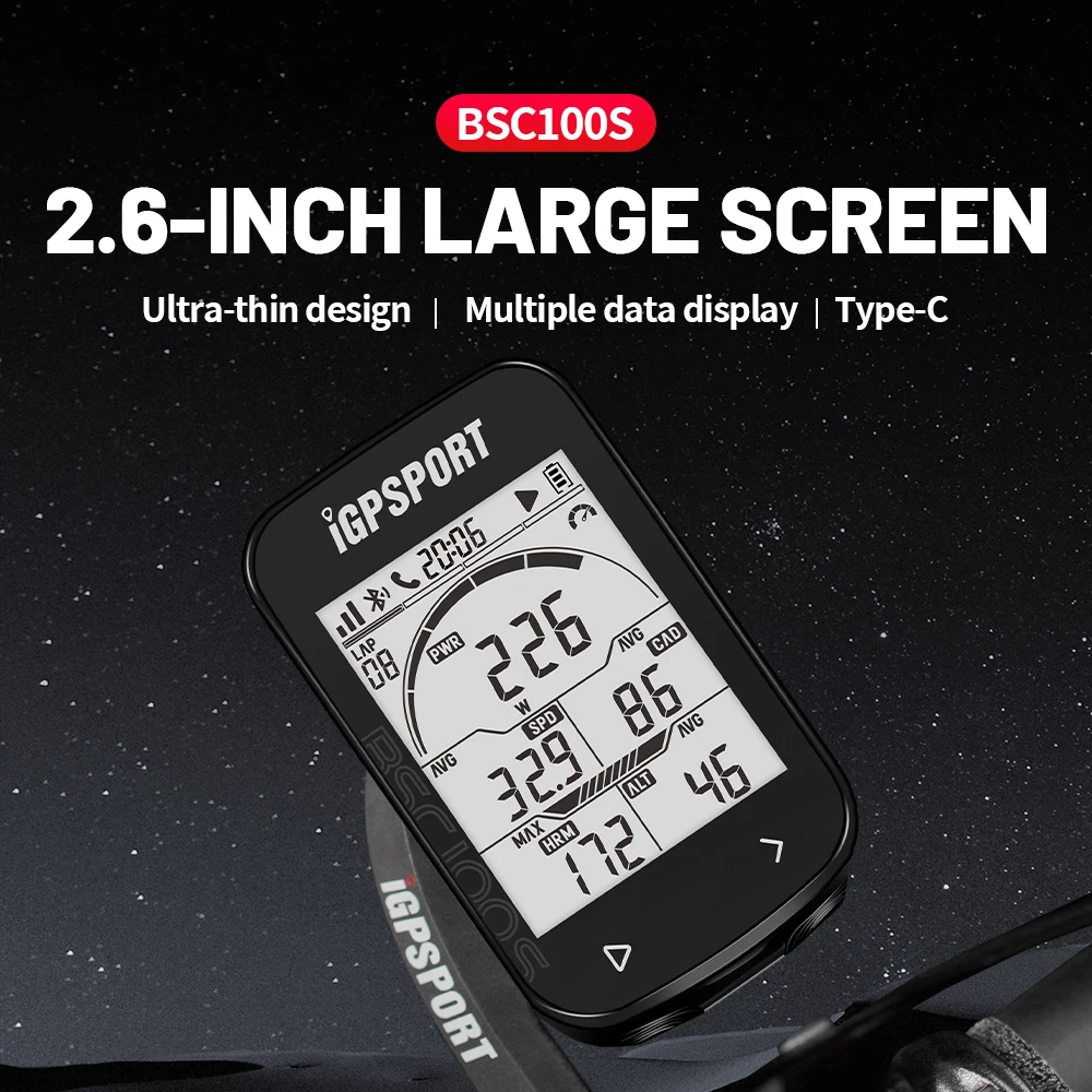 Фото I GPS-порт GPS BSC100S BSC100 S Официальный магазин велосипедный компьютер беспроводной Спидометр ANT Bluetooth велосипедный одометр для Stra №2