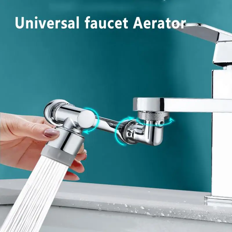 

1080° Rotation Faucet Aerator Splash Filter Tap Extend Water Nozzle Faucet Adaptor Faucets Bubbler Kitchen Accessories