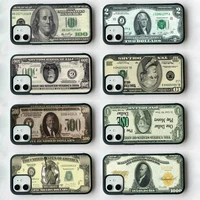 toplbpcs luxury money dollars phone case silicone pctpu case for iphone 11 12 13 pro max 8 7 6 plus x se xr hard fundas