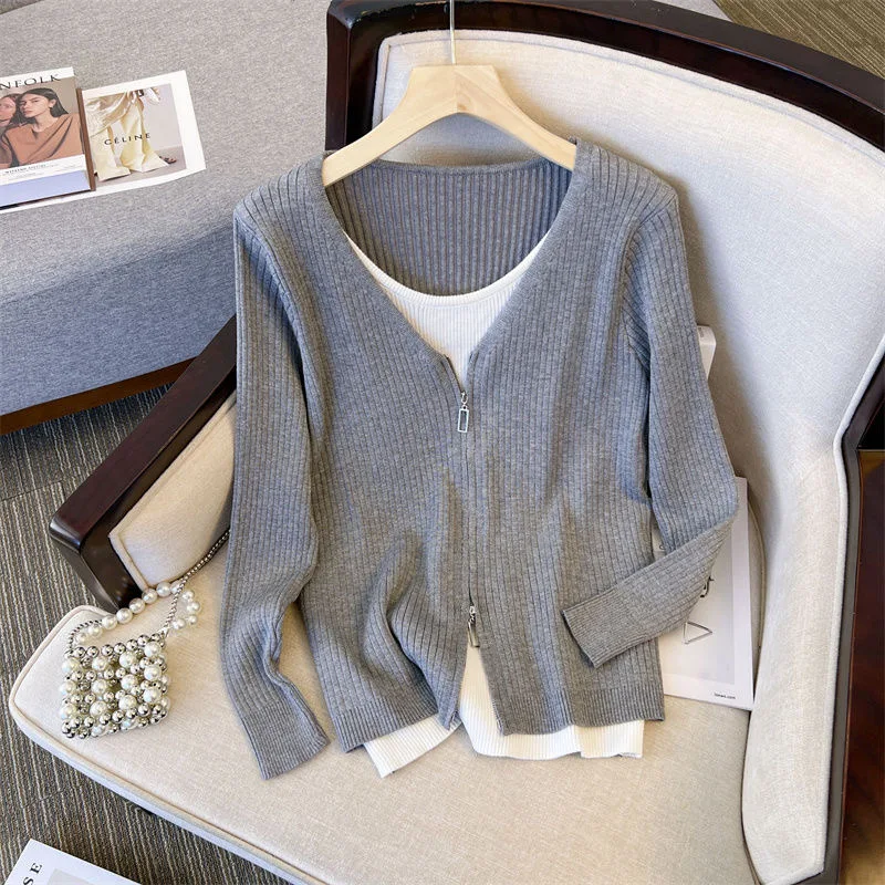 Girdear с белым воротником новинка 2024 осень и зима новый возрастной искусственный