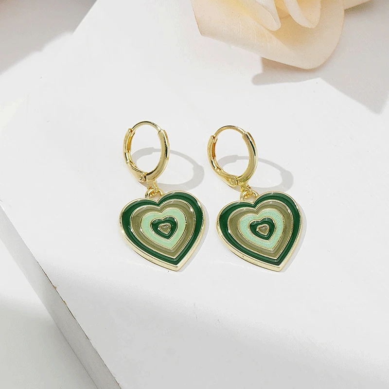 

Серьги-подвески в виде радуги love женские модные летние простые серьги